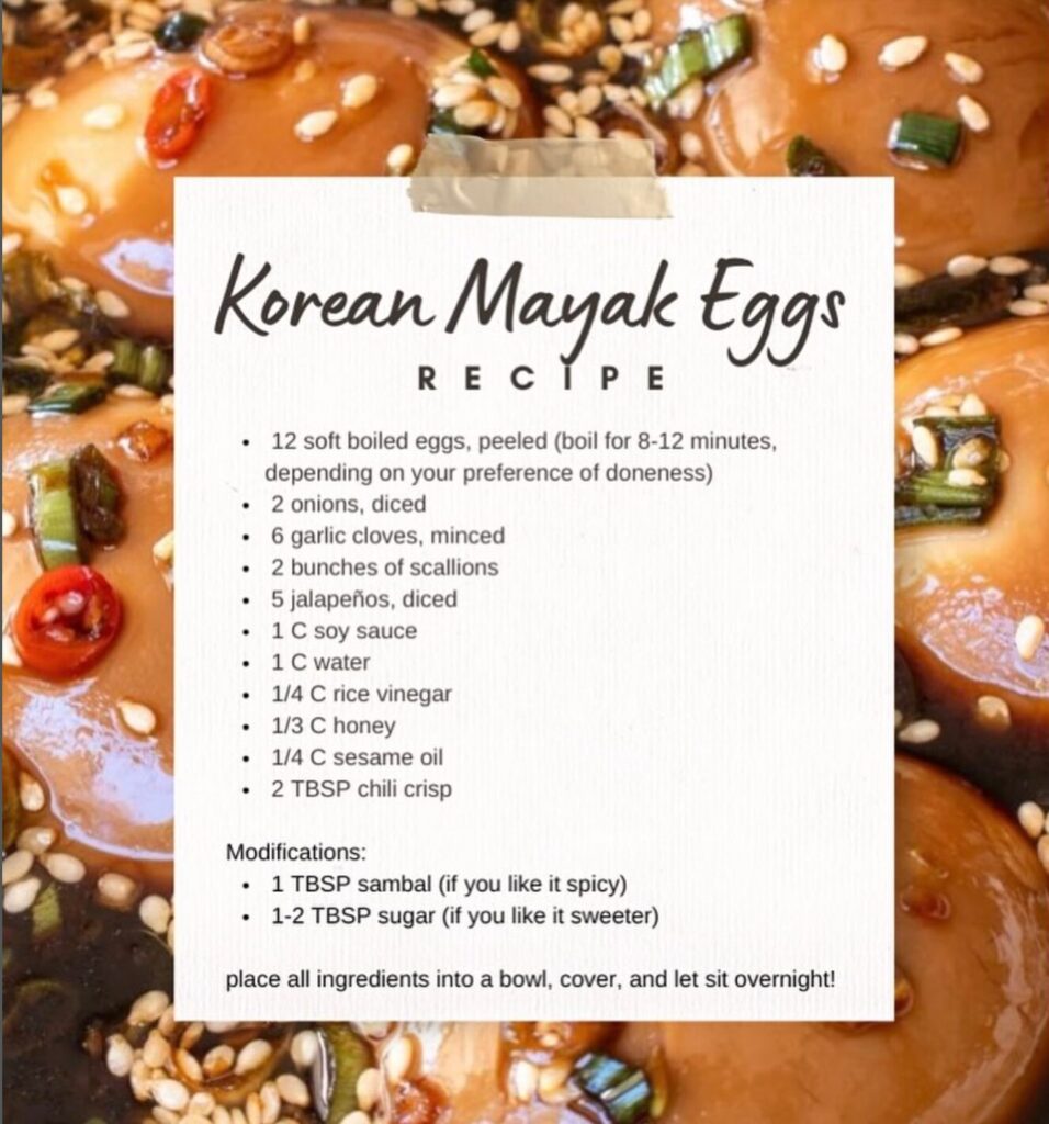 Recipe for some foodies!
